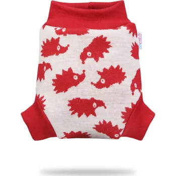 Petit Lulu s.r.o. Červení ježci - vlněné svrchní kalhotky - L