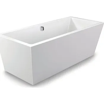 Vana Volně stojící vana Kube - Z 160x70, ke stěně TIKUB160-Z