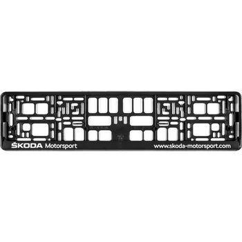 Škoda Držák poznávací značky Škoda Motorsport