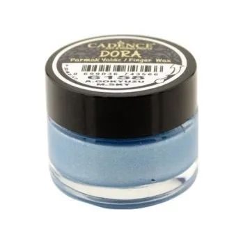 Speciální výtvarná barva Patinovací metalický vosk 20 ml - modrý mediterranin sky -