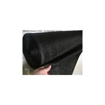 zahradní zástěna Stínící síť černá 150g/m2 - šíře 2 m - nehořlavá (na pódium)