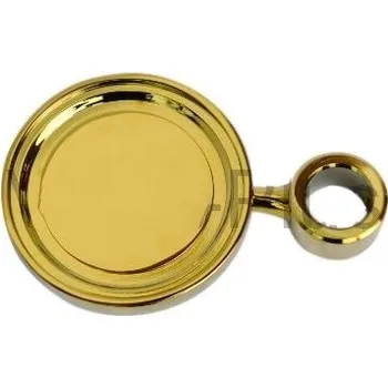 Příslušenství pro výčepní zařízení Celli Medailon zlatý PVD, D=90 s distančním kroužkem