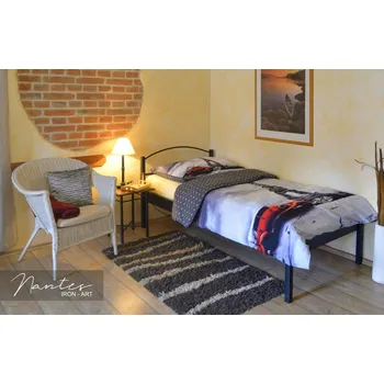 Postel Iron Art NANTES IV. kovová postel pro rozměr matrace: 90 x 200 cm