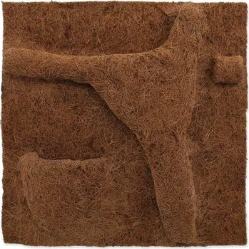 Dekorace do terária Repti Planet Coco Planter 50 x 50 cm hnědá