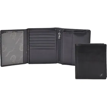 Peněženka Pánská kožená peněženka 4506 komodo černá, Cosset