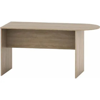 Počítačový stůl Tempo Kondela Zasedací stůl s obloukem 150, dub sonoma, TEMPO ASISTENT NEW 022