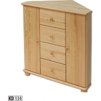 Komoda Drewmax Komoda KD134 masiv (Barva dřeva: Ořech)