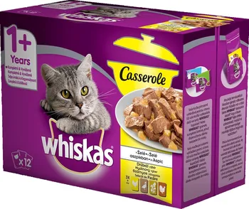 Krmivo pro kočku Whiskas Casserole drůbeží menu