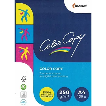 Kancelářský papír Mondi Color Copy A4 250 g 125 listů