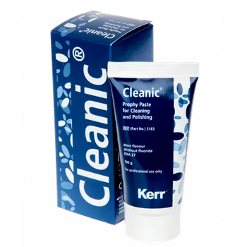 zubní pasta KERR Cleanic leštící pasta bez fluoridů (máta), 100g