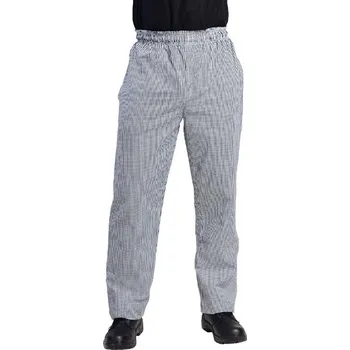 Gastro oděv Whites Chefs Clothing Whites unisex kuchařské kalhoty Vegas černobílé kostkované Velikost: XL