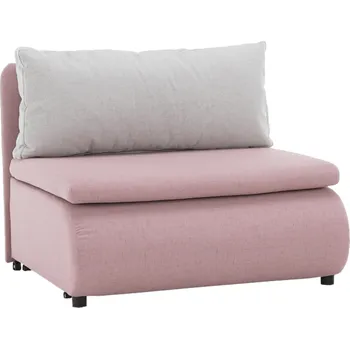 Křeslo Tempo Kondela Rozkládací křeslo, růžová / světle šedá, Keny NEW