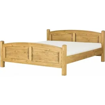 Postel Manželská postel ze dřeva 180x200 ACC 05 - K15 hnědá borovice