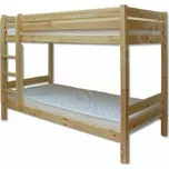 Drewmax Dřevěná postel 80x200 LK136 palanda (Barva dřeva: Olše)