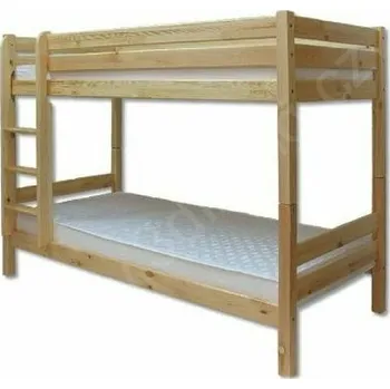 Postel Drewmax Dřevěná postel 80x200 LK136 palanda (Barva dřeva: Olše)