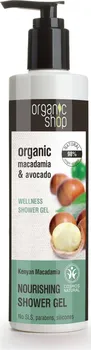 Sprchový gel Organic Shop Macadamia a avocado sprchový gel 280 ml