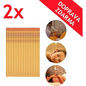 Deminas DVOJBALENÍ - Kvalitní ušní svíčky 40ks