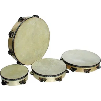 Tamburína GOLDON - tamburína s blánou a chřestítky - 25cm (35300)