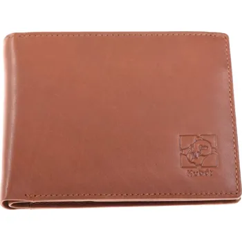 Peněženka Pánská kožená peněženka KUBÁT | hnědá | 746292 Barva: hnědá - světlá