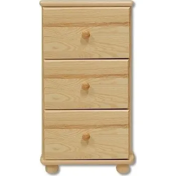 Nábytek Drewmax Komoda KD108 masiv (Barva dřeva: Olše)