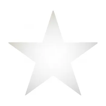Samolepící dekorace SAMOLEPKA Hvězda 001 (82 - odrazková reflexní bílá) NA AUTO, NÁLEPKA, FÓLIE, POLEP, TUNING, VLASTNÍ TEXT, TISK, AUTOSAMOLEPKY.cz, POLEPY, OBRÁZEK, LOGO, SAMOLEPKY