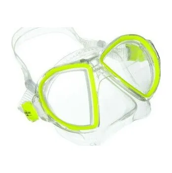 Potápěčská maska Maska DUETTO MIDI LX Aqualung, Aqualung žlutá