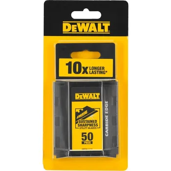 Pracovní nůž Čepel karbidová 50 ks DeWALT DWHT8-11131