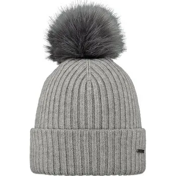 Čepice Zimní čepice Barts KENZIE BEANIE Heather Grey velikost O/S