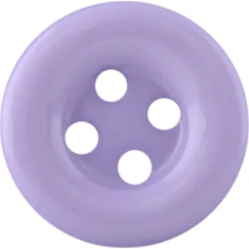 Knoflík Knoflík čtyřdírkový - 24" - 15,24mm - vysoký lesk - různé barvy Knoflík čtyřdírkový - vysoký lesk: Lila