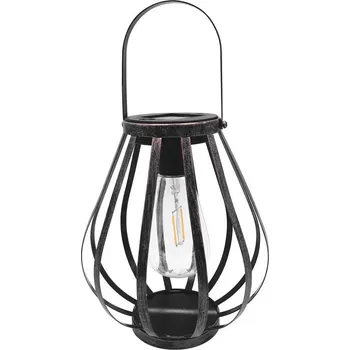 Stojací lampa Lampa solární Hadar, 180x210 mm, 2 Edison LED, AA