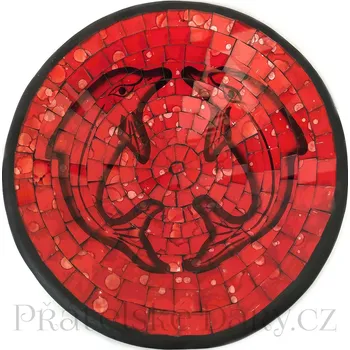 Mísa Talíř Terracota - Želva skleněná Delfín / C256