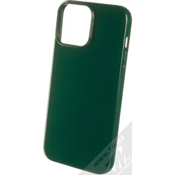 Pouzdro na mobilní telefon 1Mcz Jelly TPU ochranný kryt pro Apple iPhone 13 Pro Max tmavě zelená (forest green)