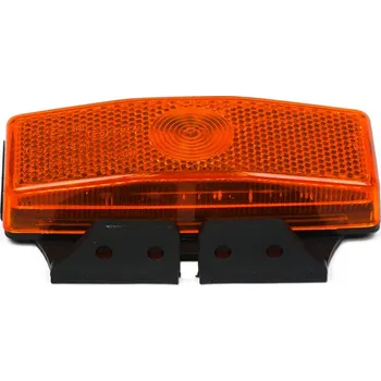 Směrový světlomet boční poziční světlo oranžové, s podložkou