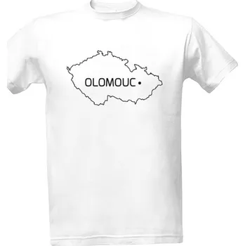 Pánská móda Tričko s potiskem Tričko Olomouc pánské