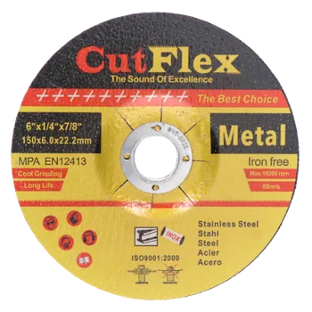 Brusný kotouč Brúsny kotúč na oceľ a nerez, 150x6,0x22,2