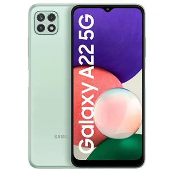 Mobilní telefon Samsung Galaxy A22 5G (A226B), 128 GB zelený