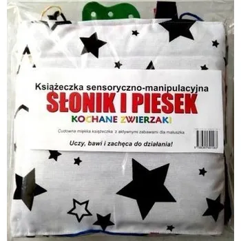 První čtění Książeczka sens.-manipulacyjna. Słonik i piesek - Praca zbiorowa