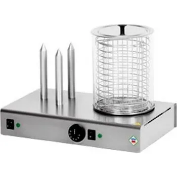 Hotdogovač Hot Dog třítrnový s nádobkou HD 03NK RedFox a košíkem