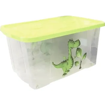 Úložný box Box na hračky Dráček plastový 39 x 30 x 59 cm
