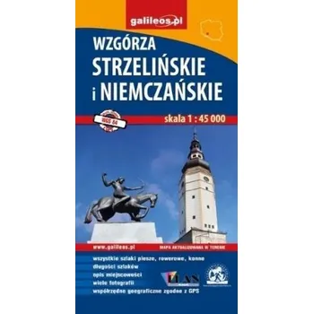 Cestování Mapa turystyczna - Wzgórza Strzelińskie i Niemcz. - Praca zbiorowa