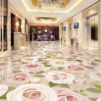 Fototapeta Solution Media 3D tapeta na podlahu - Růže MU1468