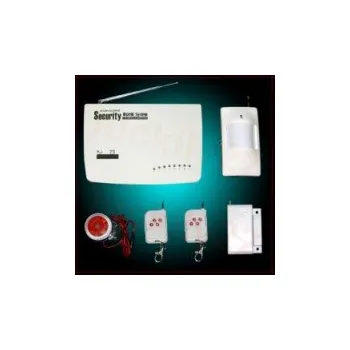 Sada domovního alarmu Domácí bezdrátový GSM bezpečnostní poplašný systém / alarm / SMS / volání / automatické vytáčení, kompletní sada - GS-15