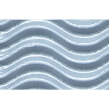 Karton Lepenka vlnitá, vlny 3D, A4, stříbrná