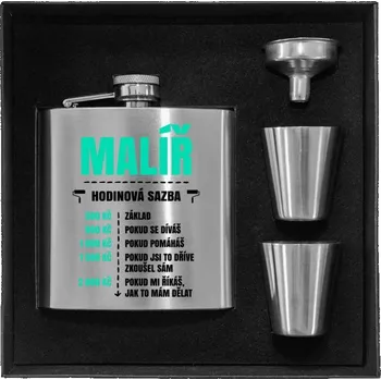 Placatka Placatka v krabičce Hodinová sazba - malíř