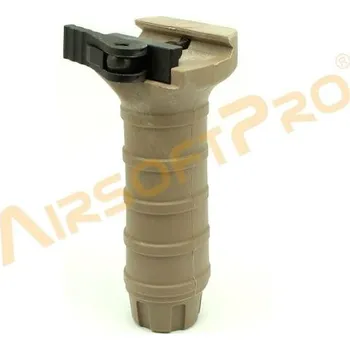 Sportovní střelba Big Dragon Taktická rukojeť Tango Down, RIS QD, dlouhá - TAN