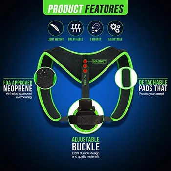 Podpůrný korekční pás na záda - Posture Corrector 2019