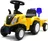 Baby Mix New Holland Traktor s vlečkou a nářadím, žlutý