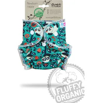 Plenkové kalhoty Petit Lulu s.r.o. Mlsné pandy - novorozenecká plenka