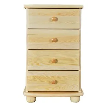 Drewmax Komoda KD161 masiv (Barva dřeva: Ořech)