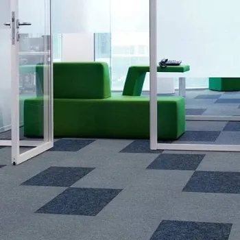 Vopi Koberec Objektové čtverce 248 BALTIC (Varianta: 136 blue 1 m2)